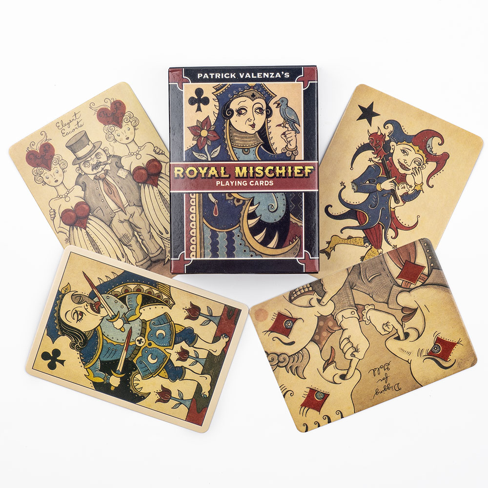 Party Games Console - Cartas de jogo Royal Mischief, 54