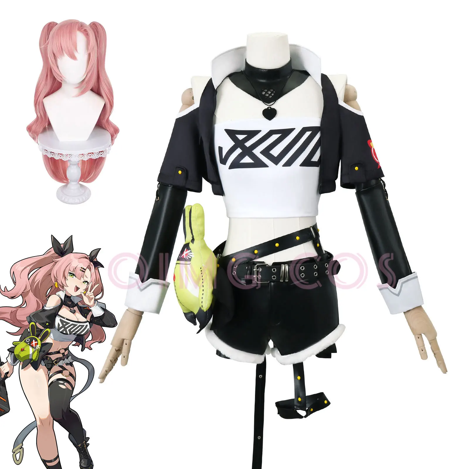 Party Games Kit - Fantasia de Cosplay Nicole Demara Zenless