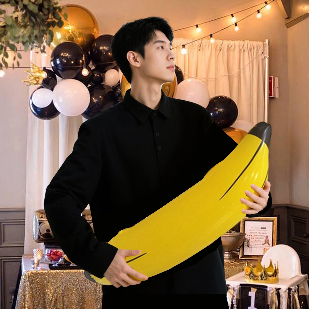 Party Games Bachelorette - Banana Inflável de Brinquedo, à Prova