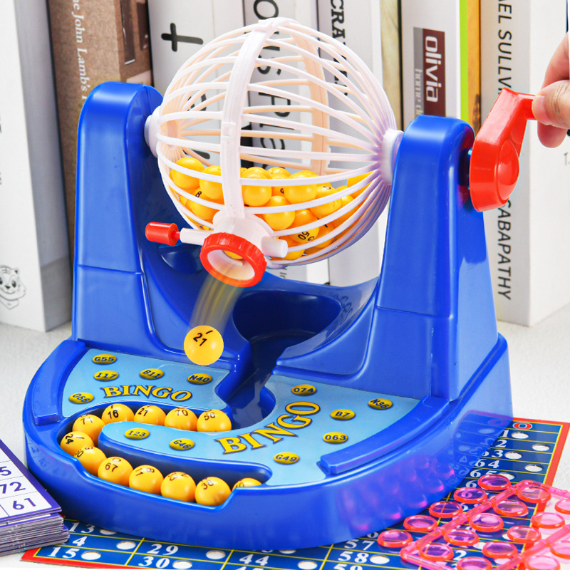 Party Games Console - Máquina Clássica de Sorteio de Números