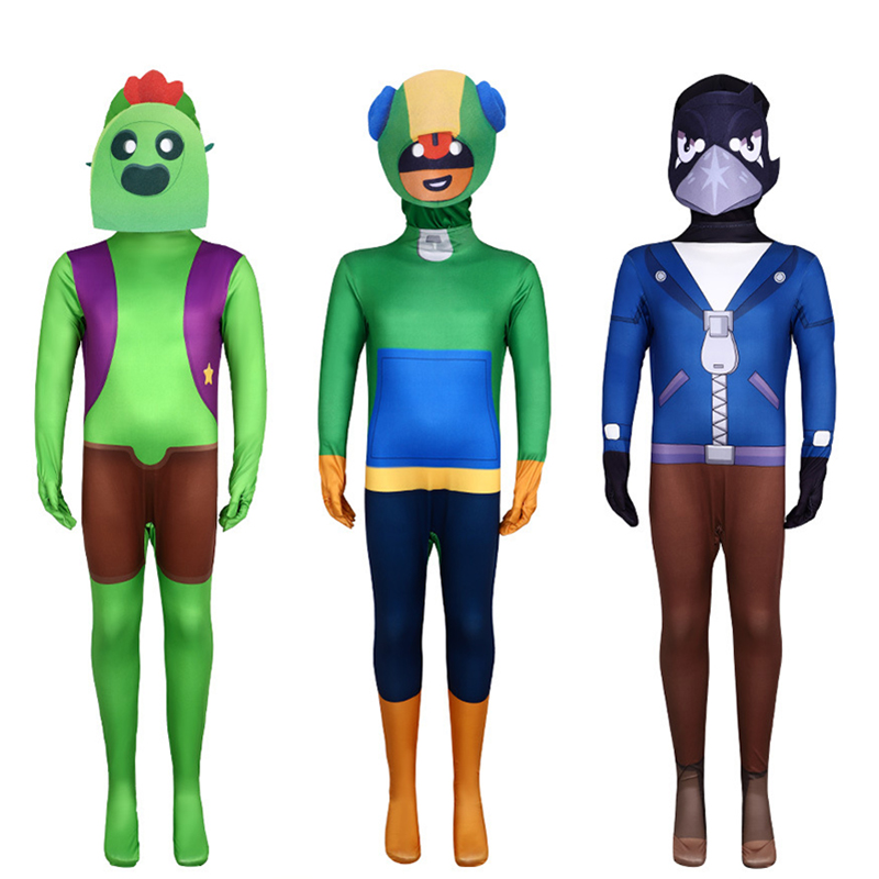 Party Games Kids - Novo Macacão de Cosplay de Jogo