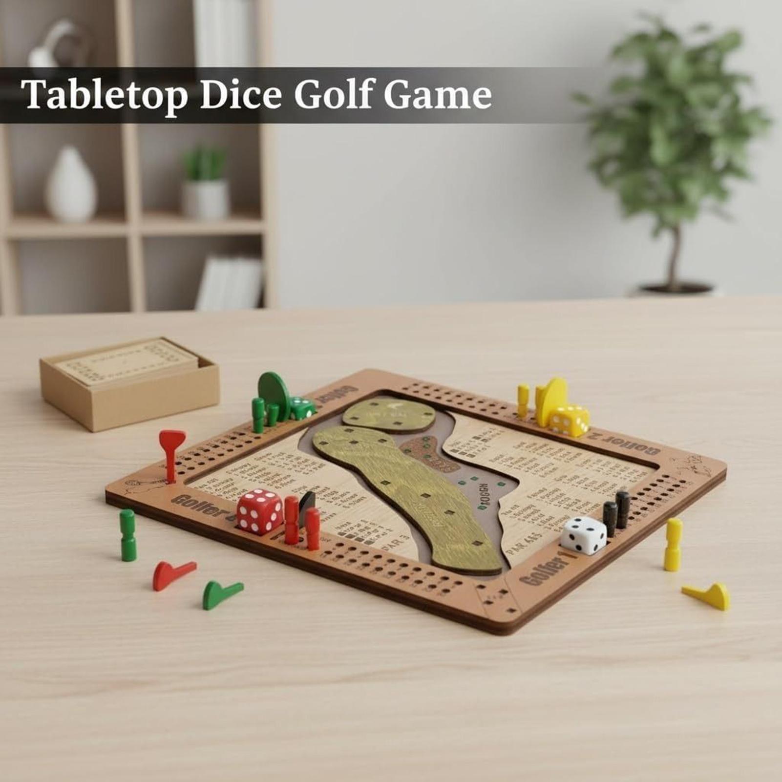 Jogo de dados de golfe de made - Party Games Console avaliação e preço