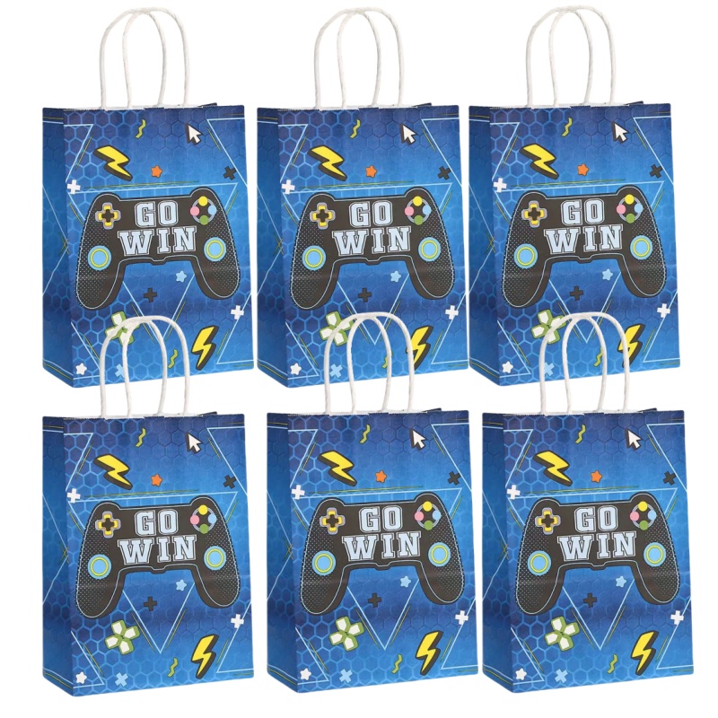 6/24 pçs videogame em tema sac - Party Games Adult Birthday avaliação e preço
