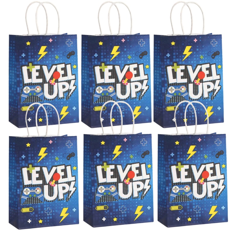 6/24 pçs videogame em tema sac - Party Games Adult Birthday avaliação e preço