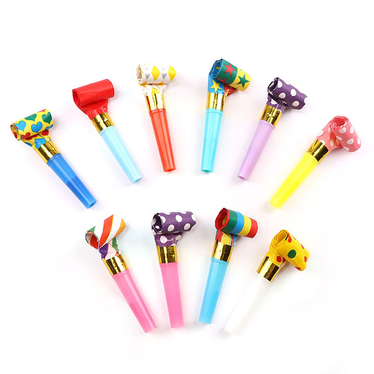 30 pçs assobios coloridos brin - Party Games Adult Birthday avaliação e preço