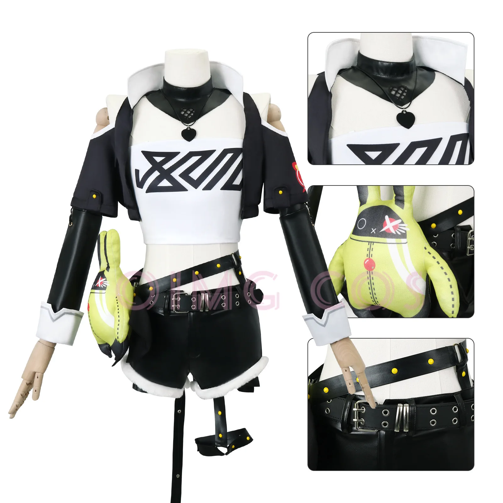 Fantasia de Cosplay Nicole Dem - Party Games Kit avaliação e preço