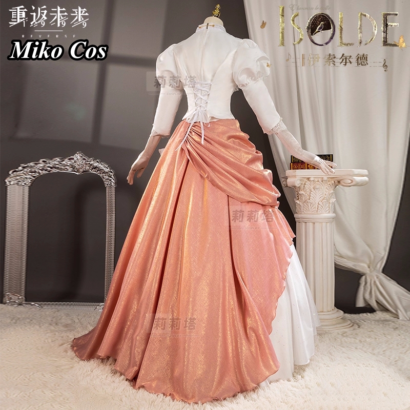 Isolde cosplay traje jogo reve - Party Games New avaliação e preço