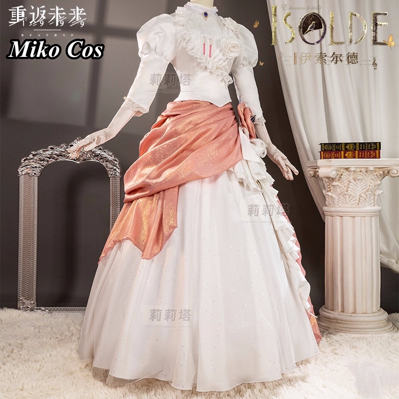 Isolde cosplay traje jogo reve - Party Games New avaliação e preço