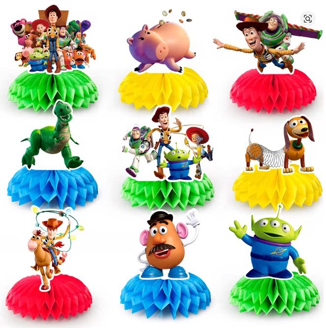 Centros de Mesa em Forma de Co - Party Games Gifts avaliação e preço