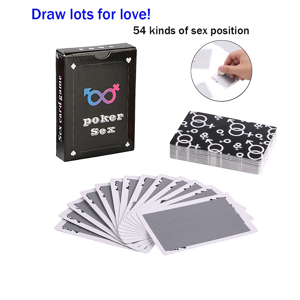 Jogo de cartas 54 tipos de pos - Party Games Bachelorette avaliação e preço
